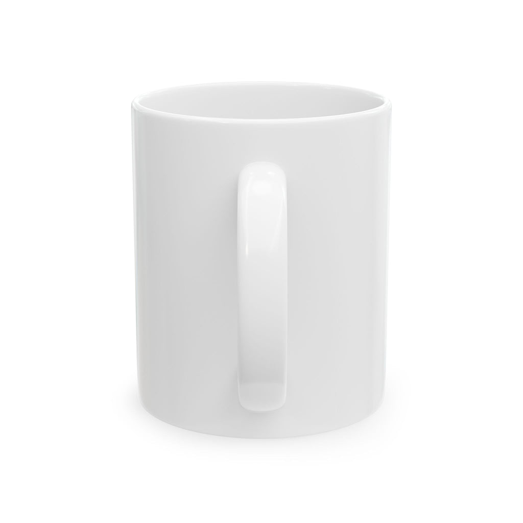 Red Thread of Fate Hands Ceramic Mug - Line Art Design