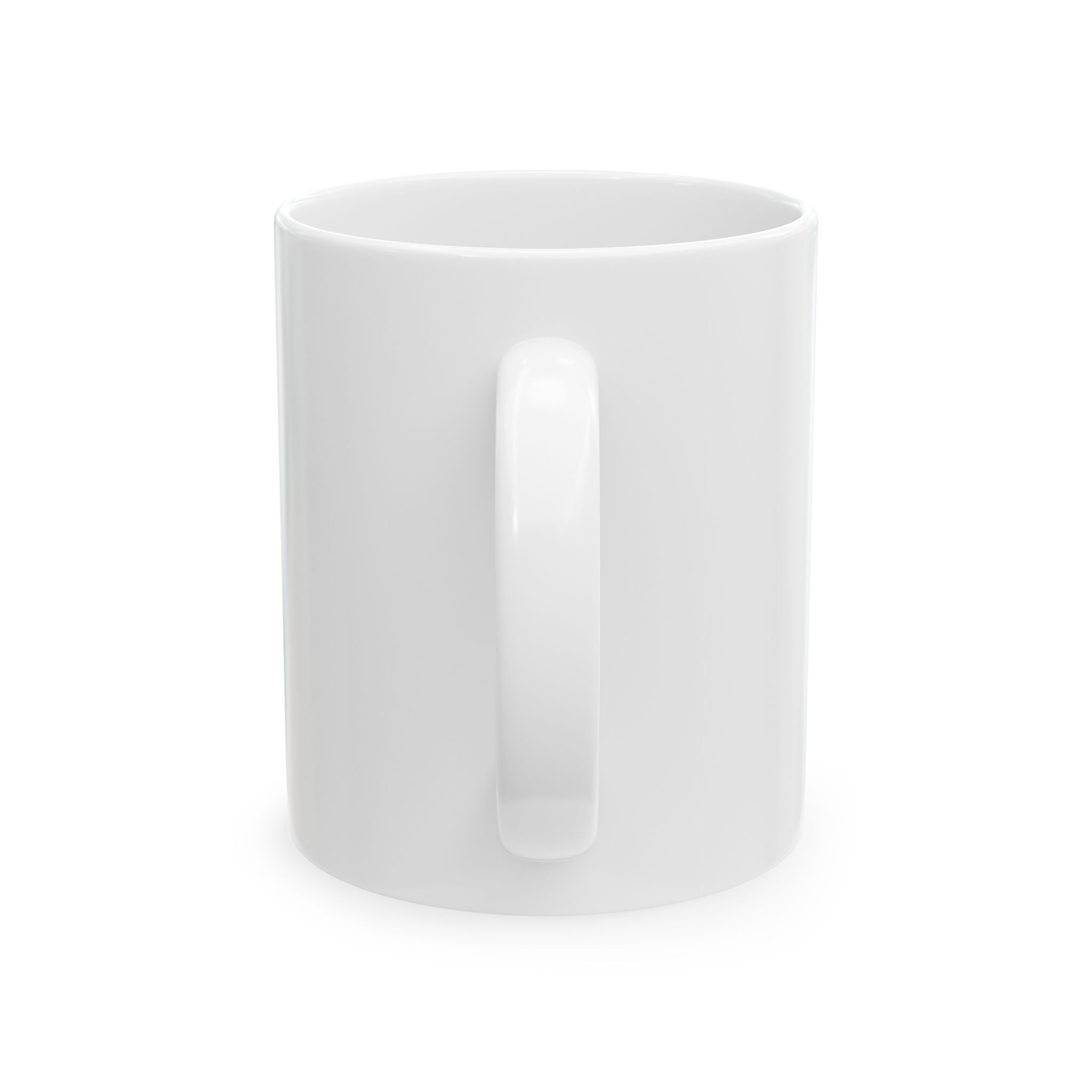 Red Thread of Fate Hands Ceramic Mug - Line Art Design