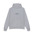 Minimalist Mountain Line Art Relaxed Hoodie